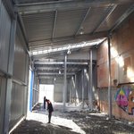 Каркасный ангар-пристрой из металлоконструкций в Луганске по выгодной цене фото 1