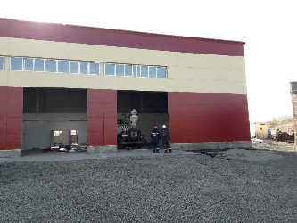 Каркасное здание гаража Медногорск, утепленный ангар с сэндвич-панелями - ПСК-Таку фото 19